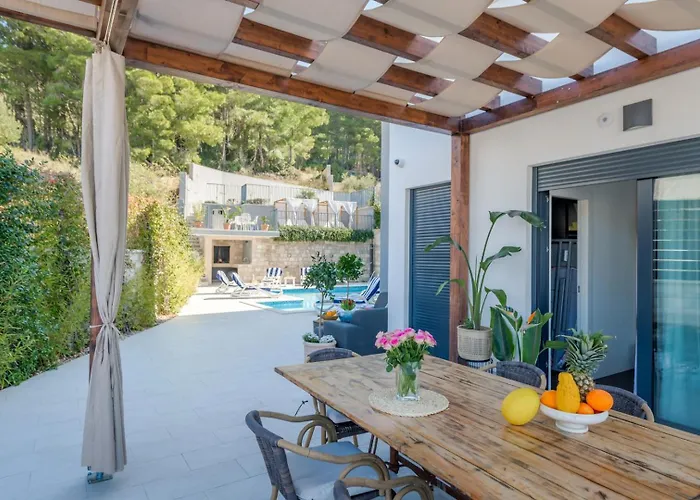 Вилла Luxury Blue Sky, Private Pool, Breakfast *